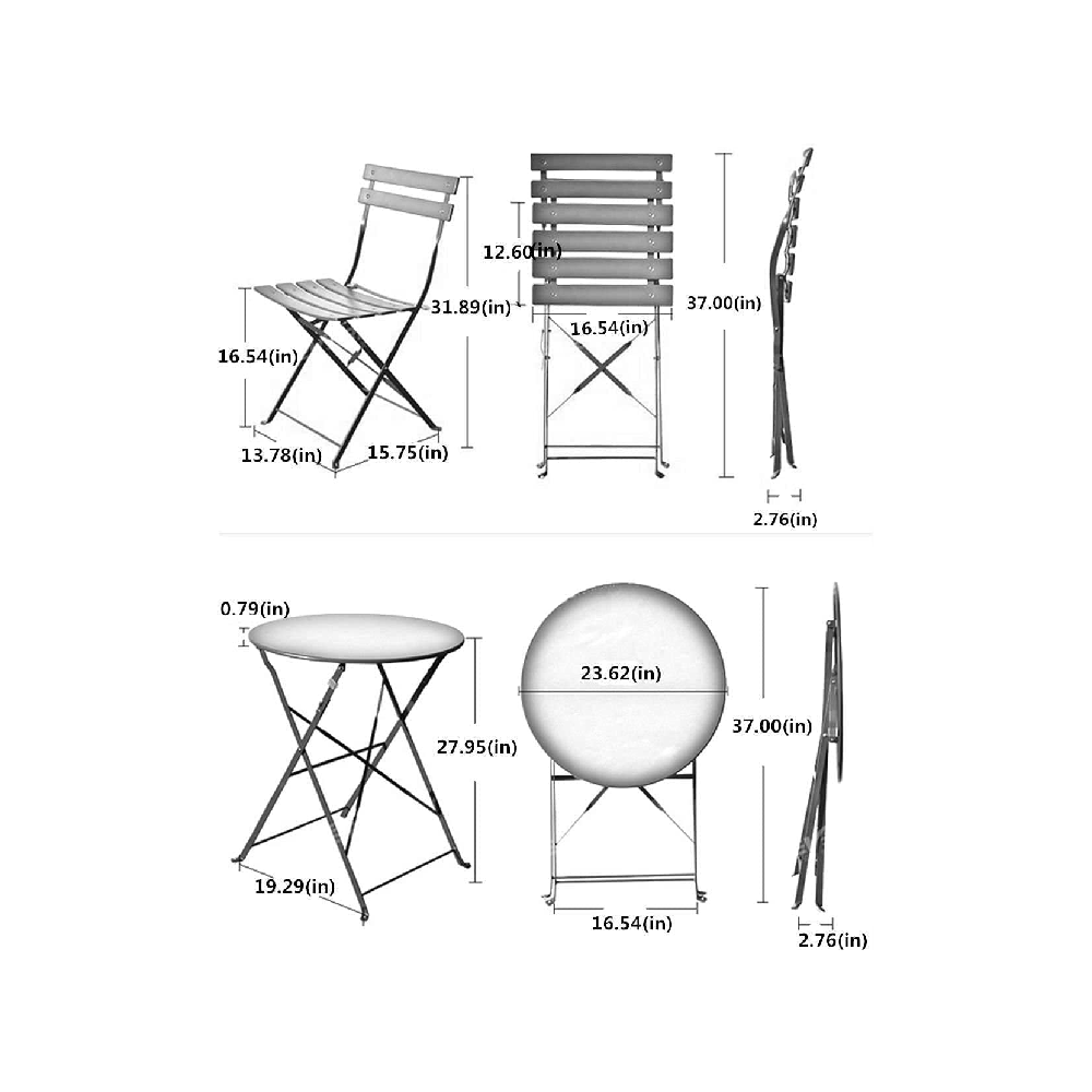 Folding Outdoor Furniture Sets