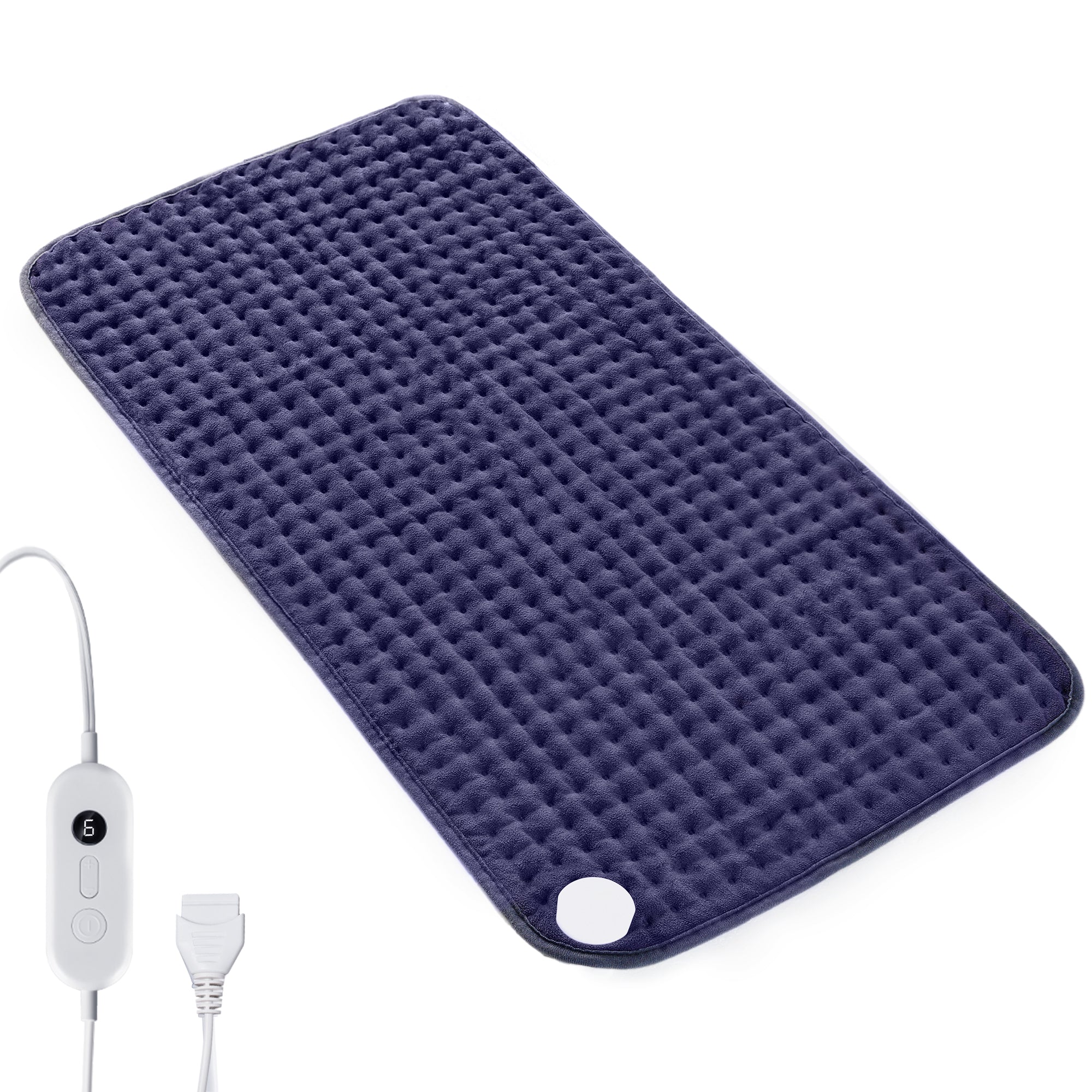 【33"x17"】Electric Heating Pad for Back Pain Cramps Relief, XXX-Large Ultra Soft Fast Heating