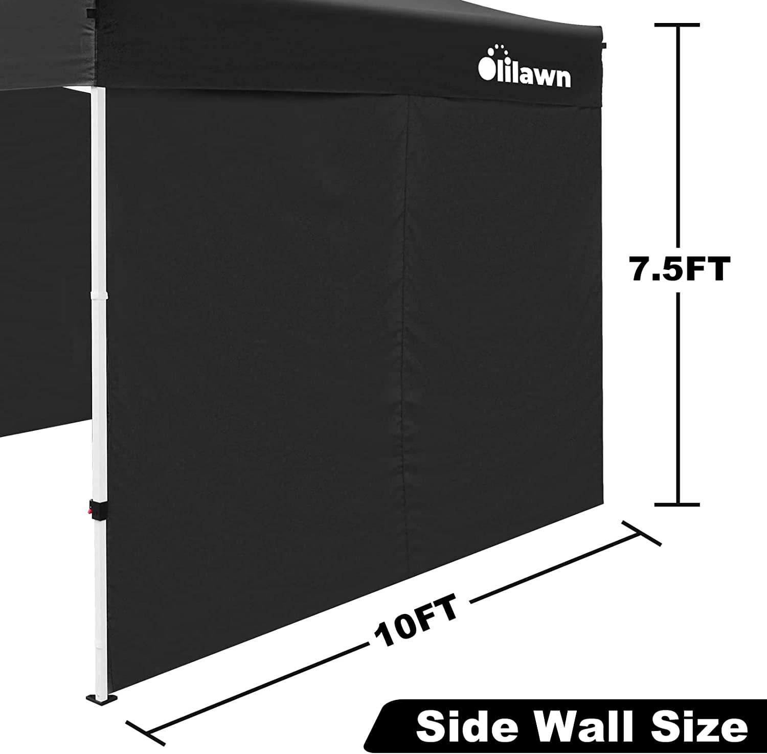 OLILAWN 10x10 Pop Up Canopy Tent Outdoor Shade Canopy